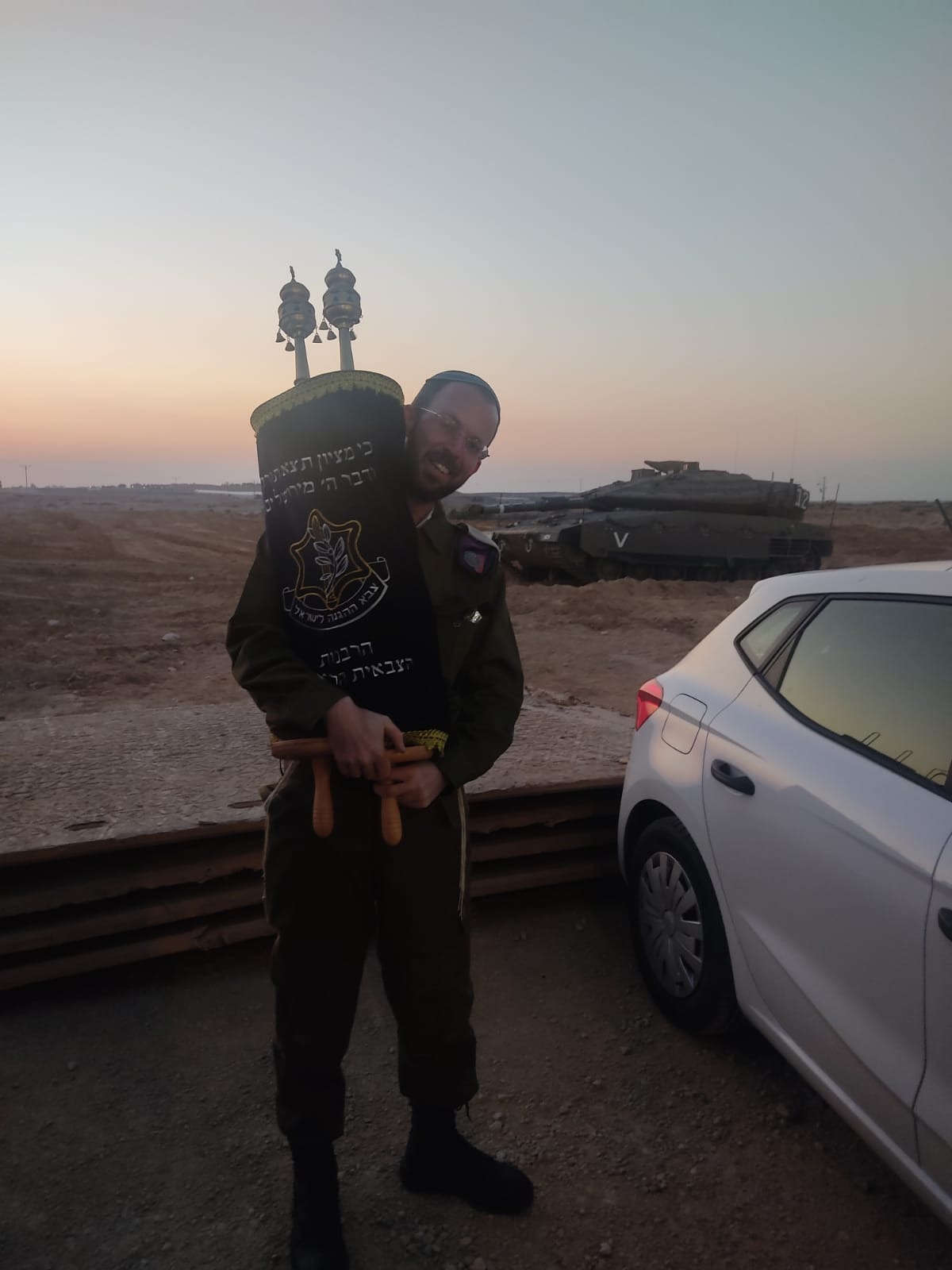 רס"ן הרב יוסף לוין, רב אוגדה 80
