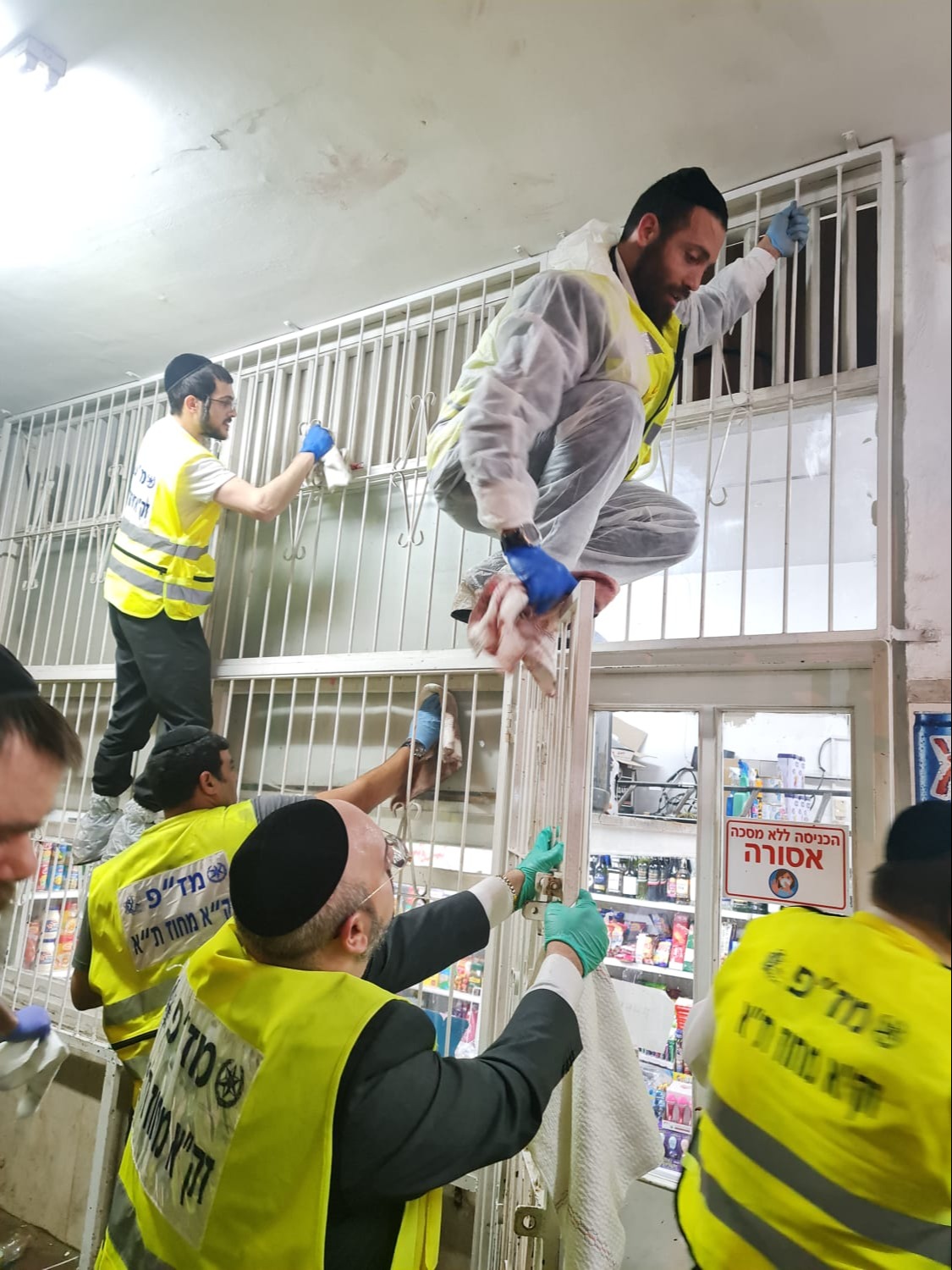 זירת הפיגוע בבני ברק
