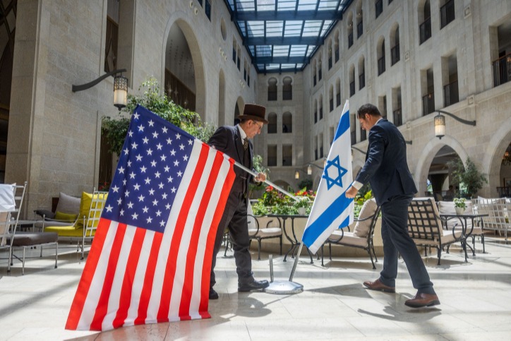 ההכנות במלון וולדורף אסטוריה בירושלים
