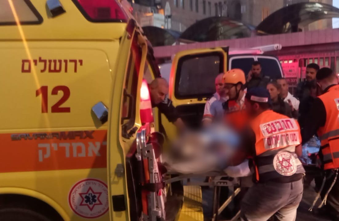פינוי הפצועים מהפיגוע