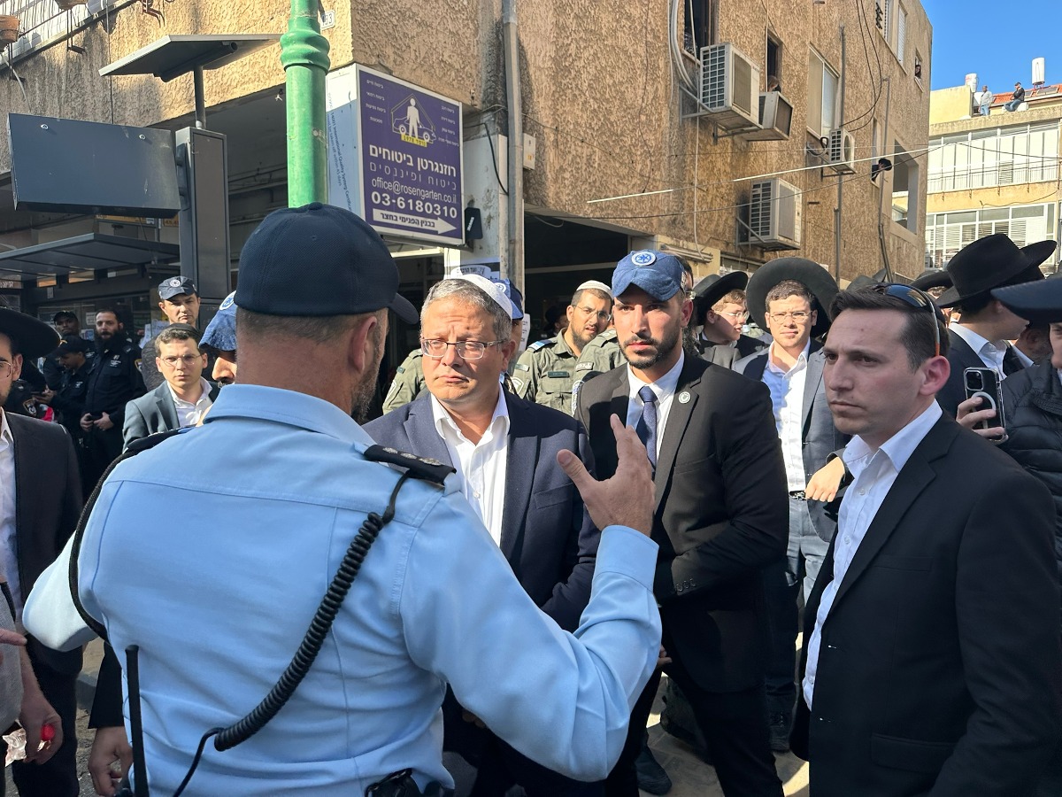 השר לביטחון לאומי איתמר בן גביר