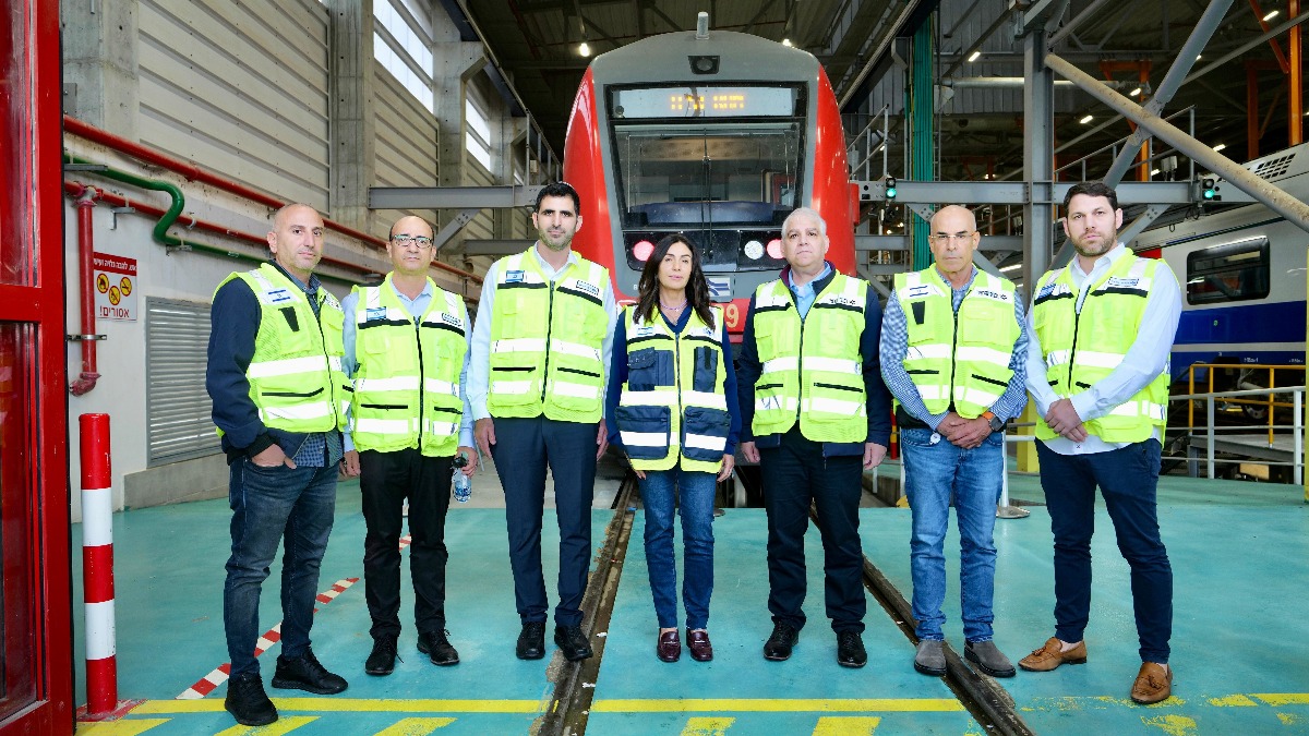 ביקור השרים ברכבת ישראל 