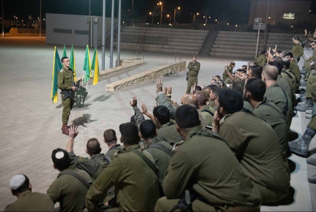 הרמטכ"ל הלוי עם מפקדי גולני