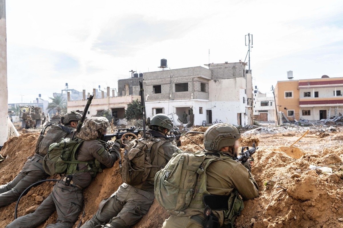 חיילי צה"ל בחאן יונס, עזה