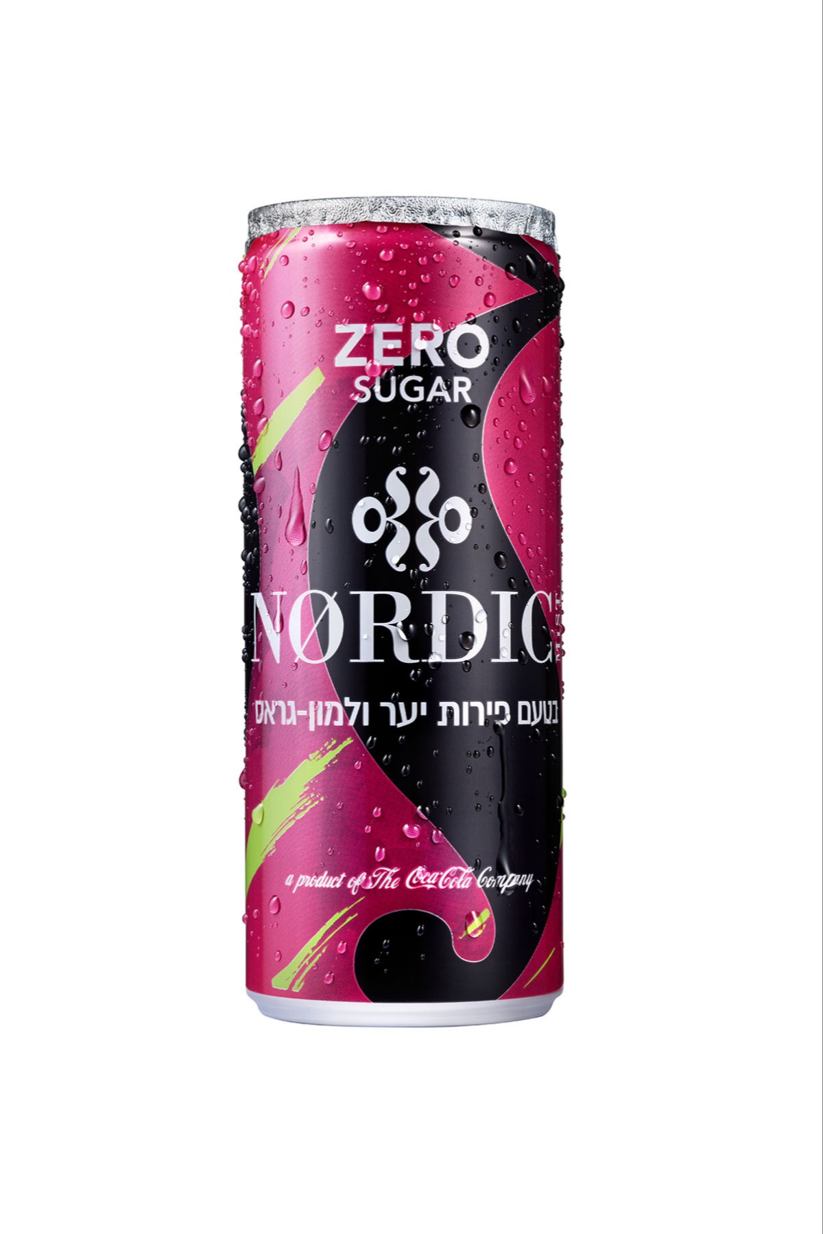 סודה בטעם פירות יער ולמון - גראס 