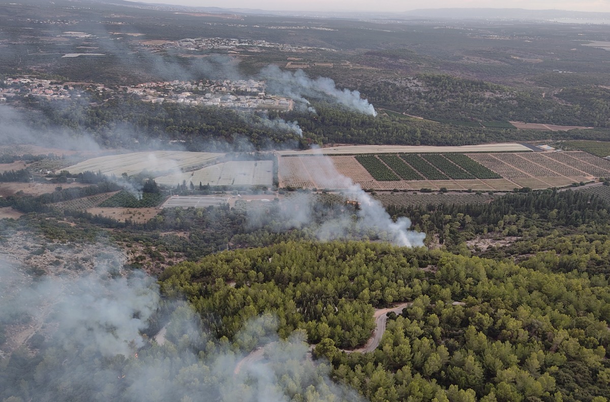 שריפה ביער חניתה | 