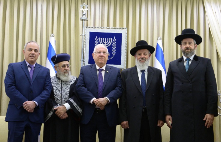 הרב איגרא בטקס הכתרתו לדיין בבית הדין הגדול