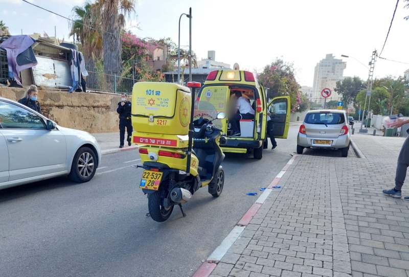 זירת האירוע ביפו 