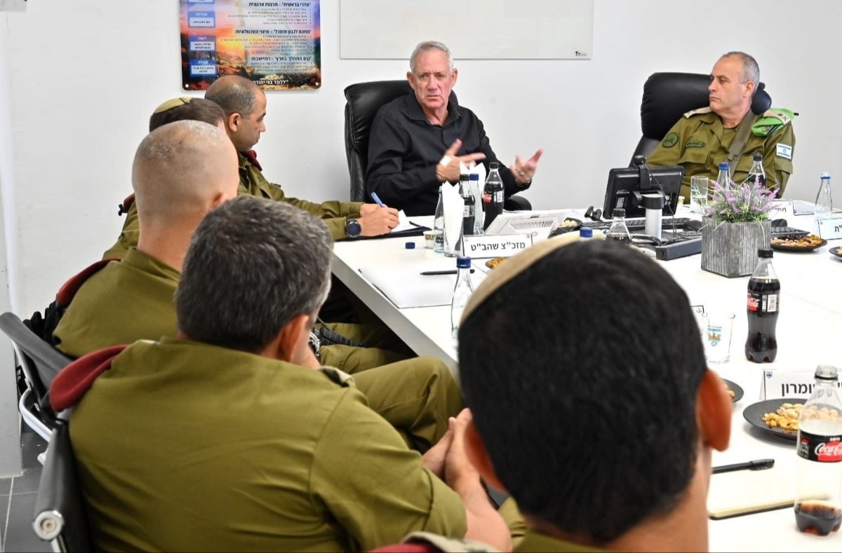 גנץ בביקור