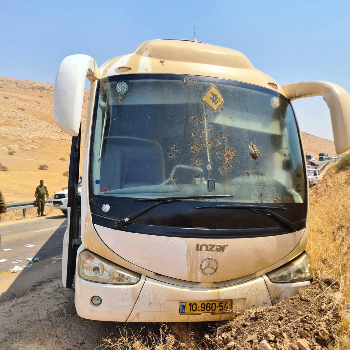 האוטובוס שנפגע