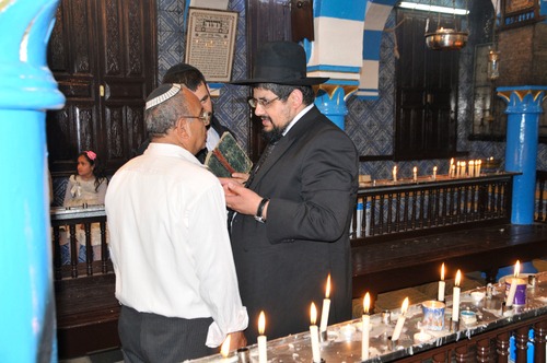 חגיגות ל"ג בעומר המפורסמות בבית הכנסת