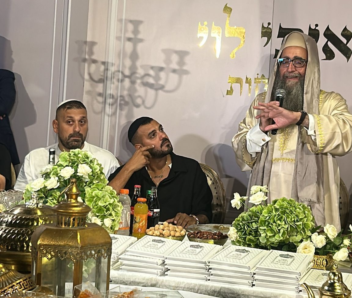 הרב פינטו ואיתי לוי
