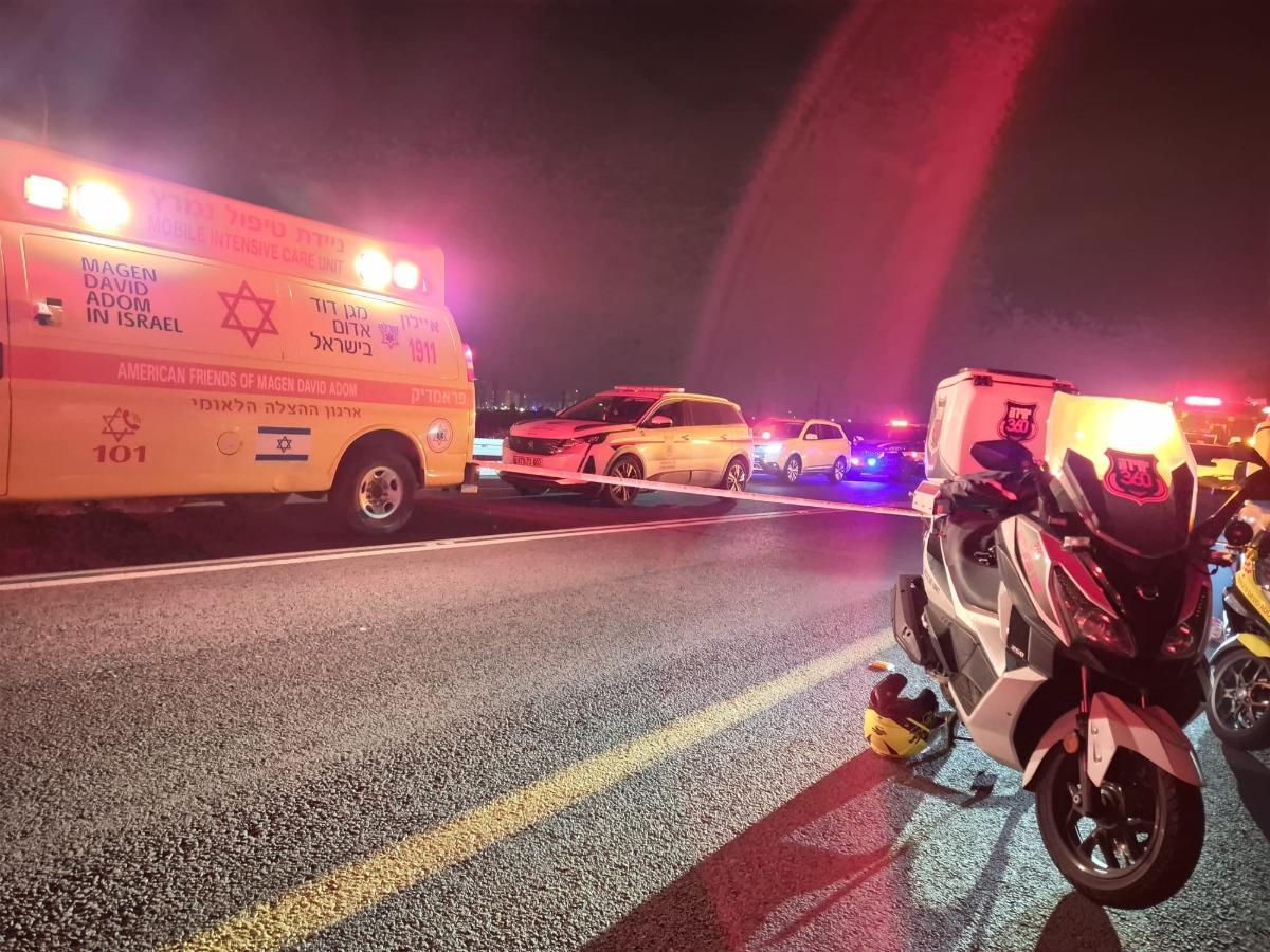 זירת התאונה