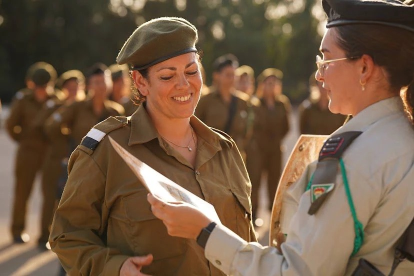 טקס סיום הטירונות של החיילות הדתיות
