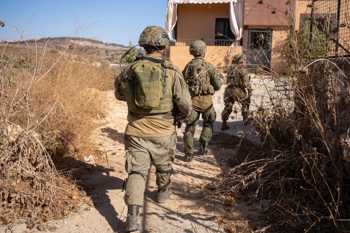 כוחותינו בפעילות הקרקעית בדרום לבנון