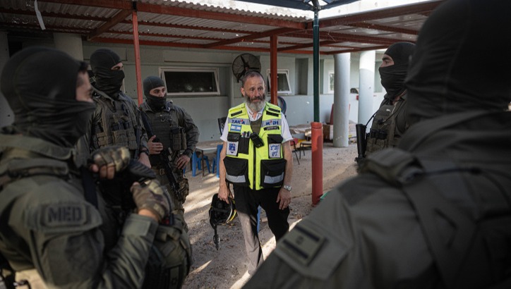 מתנדב זק"א בבארי