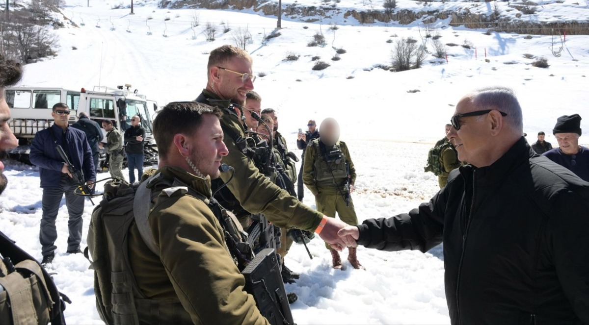 נתניהו בחרמון