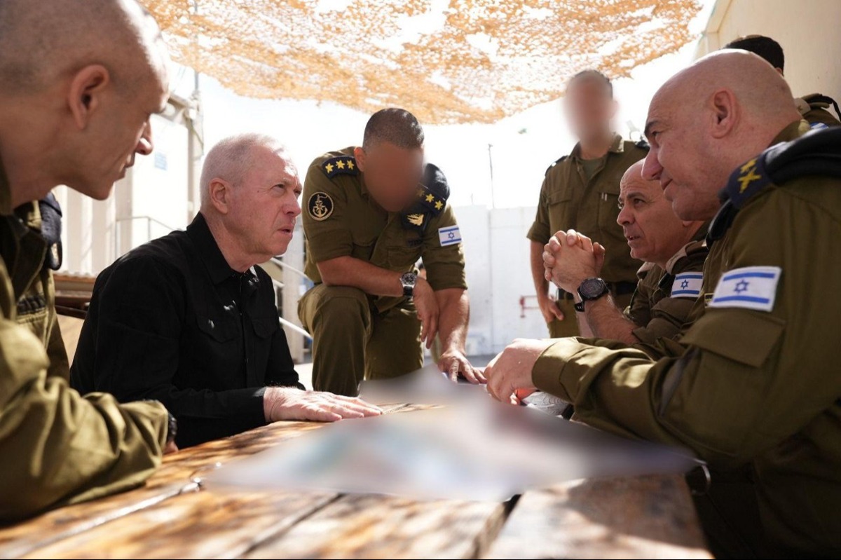 שר הביטחון יואב גלנט