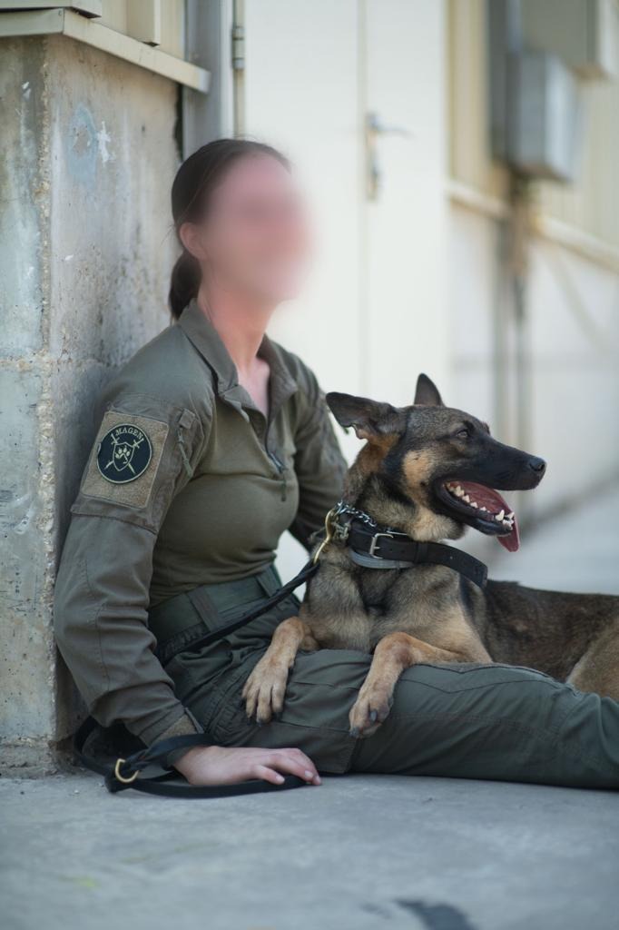 החיילת והכלבה שמצאו את כליל