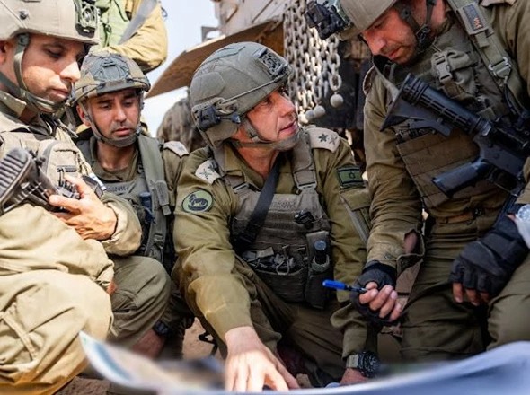  מפקד פיקוד הדרום, אלוף ירון פינקלמן, בהערכת מצב ברצועה