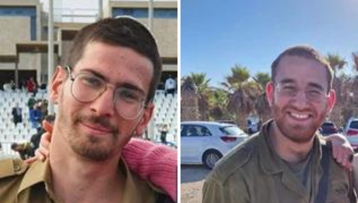 איתן פיש (משמאל) יקיר שינקלובסקי (מימין) ז"ל