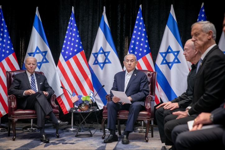 ביידן נוחת בישראל