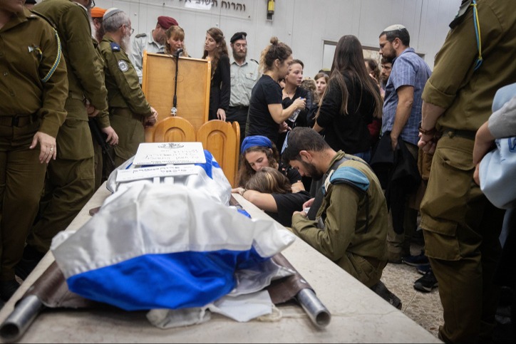 הלוויתו של פדיה מרק ז"ל