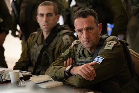 הרמטכ"ל הרצי הלוי בהערכת מצב בתוך עזה