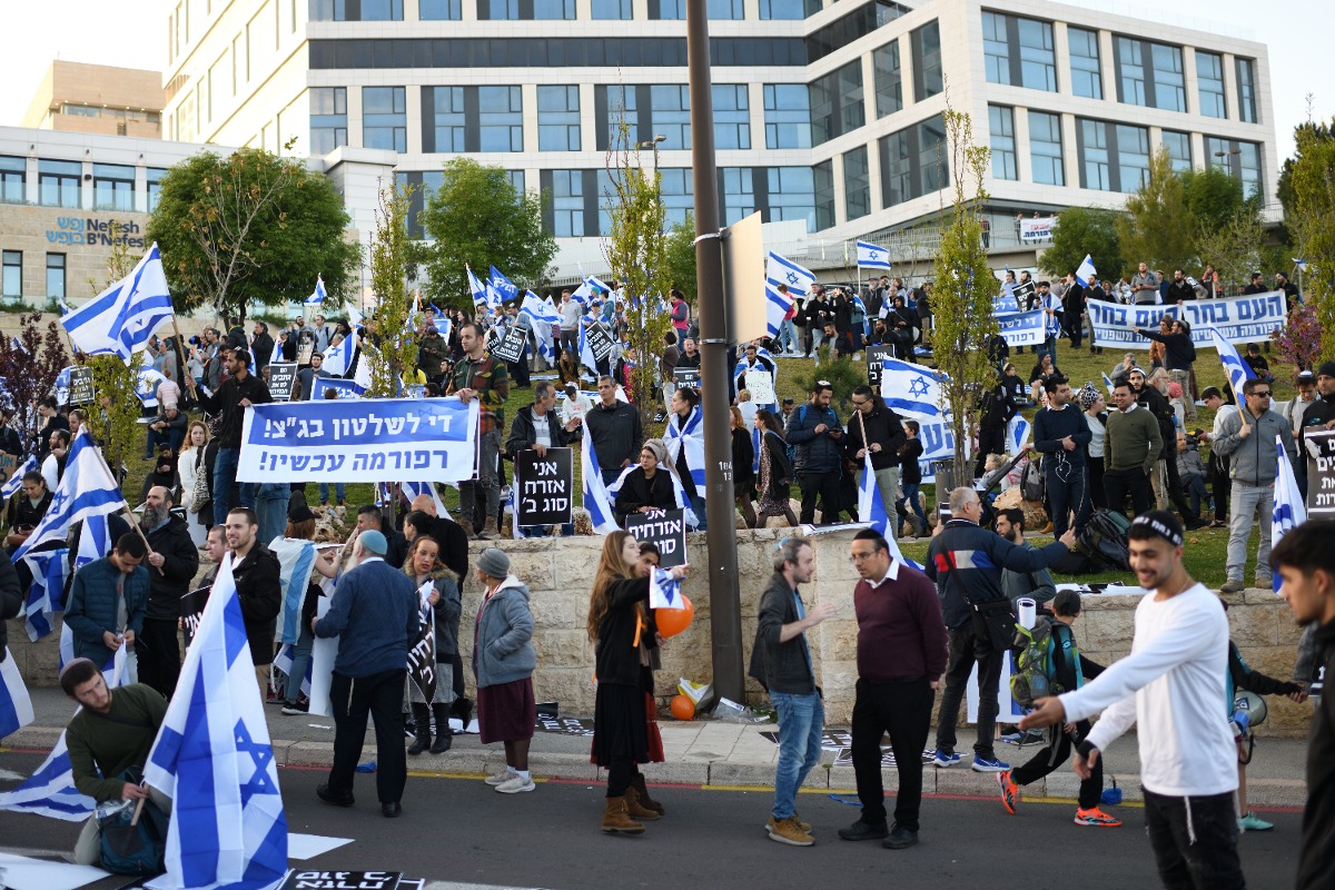 הפגנת הימין בחודש שעבר