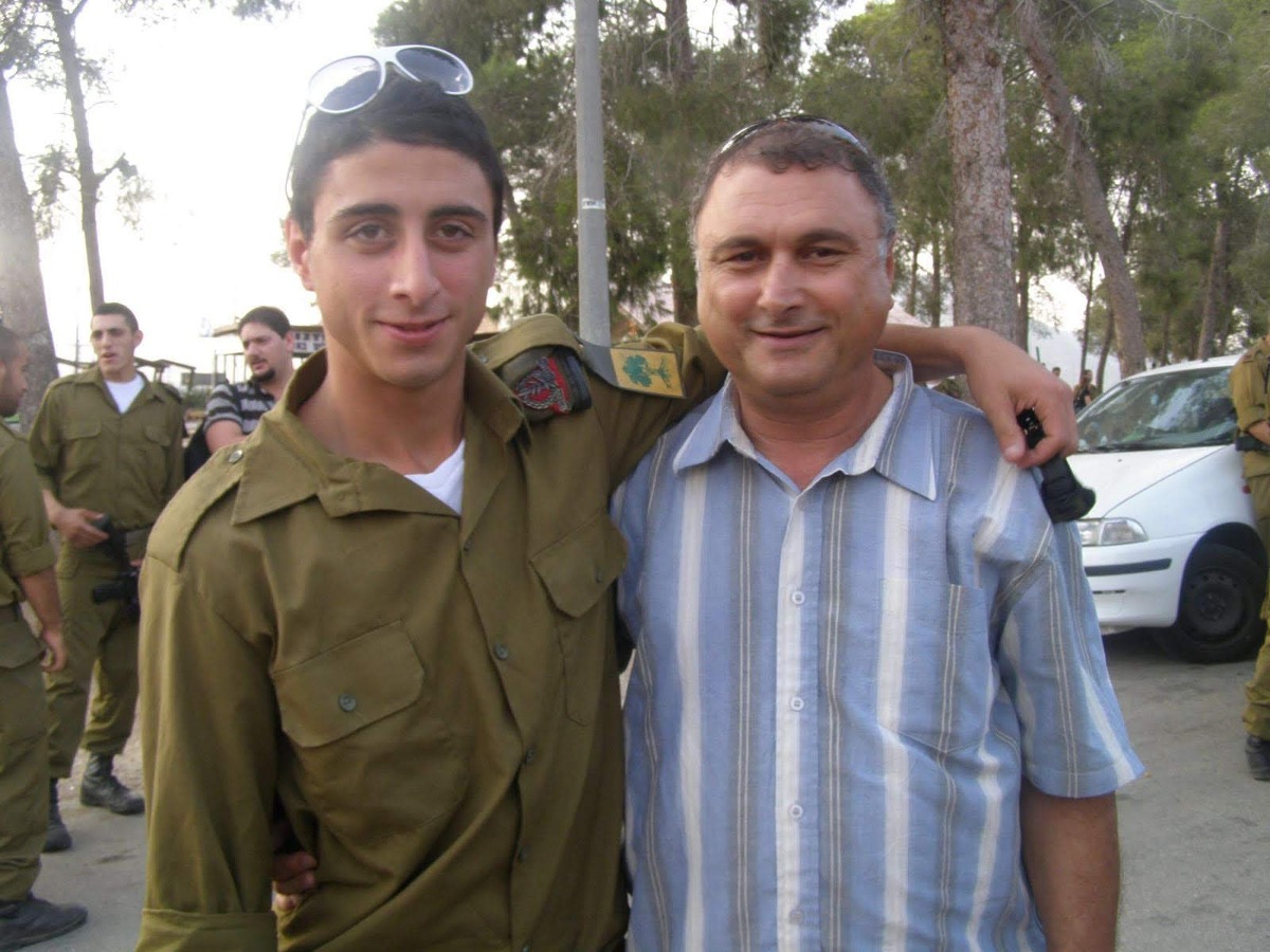 סאמר עם בנו יוסף ז"ל