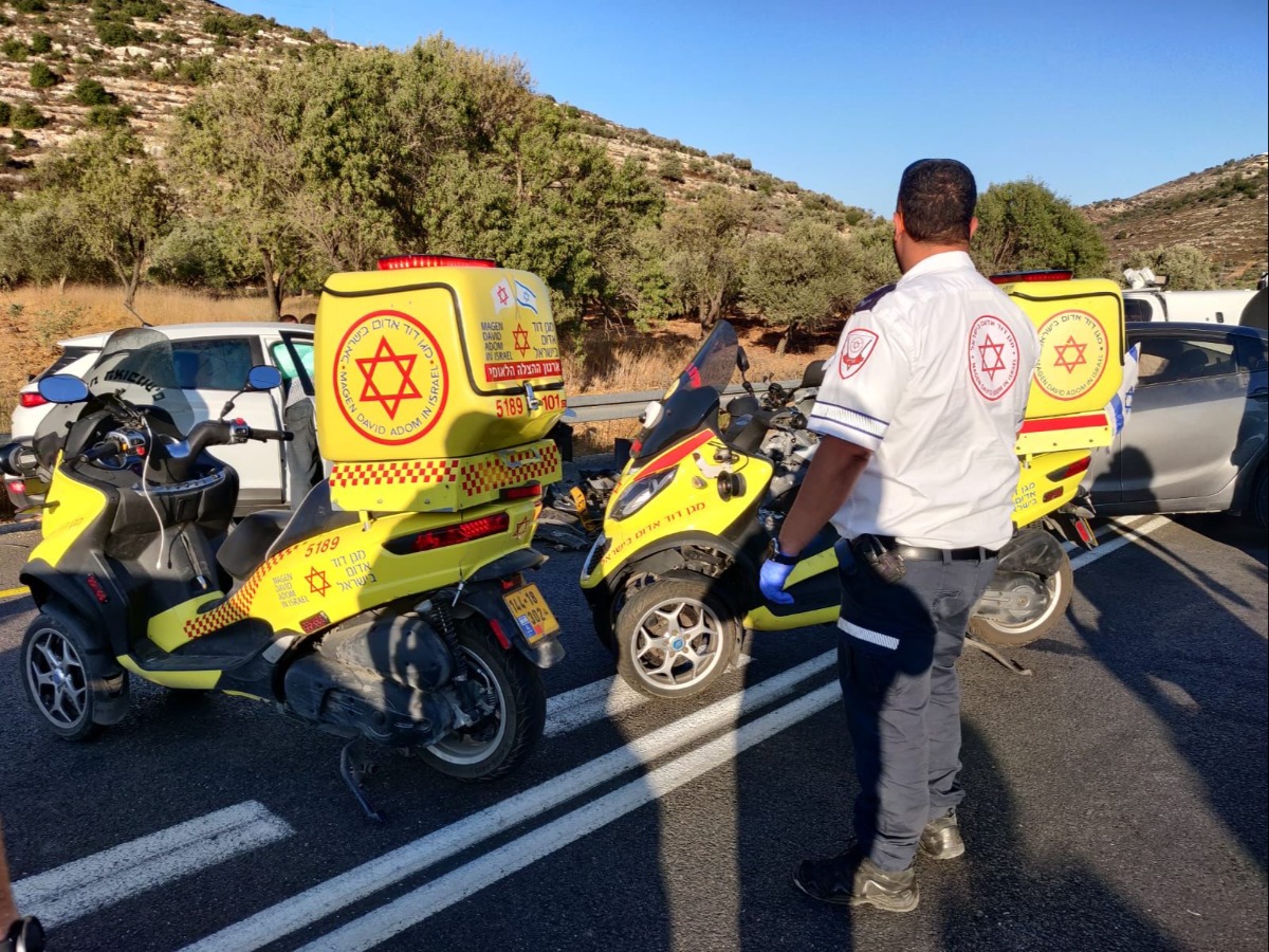 תאונה מעלה לבונה