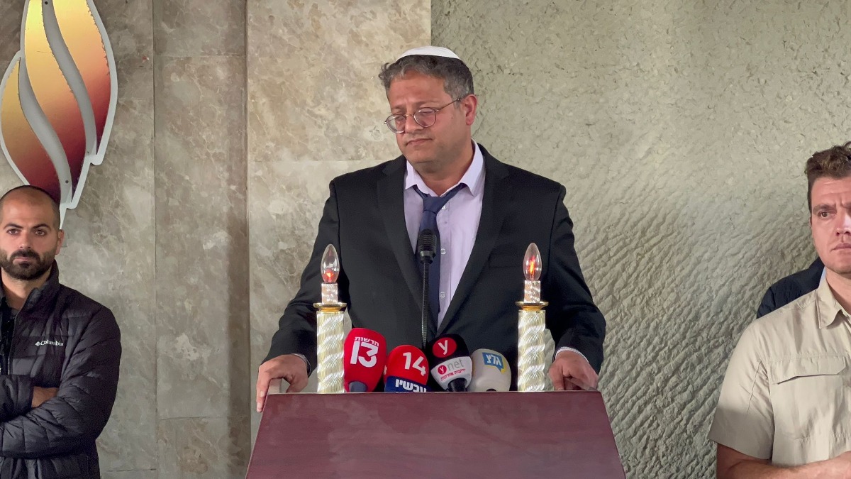 בן גביר בלוויה