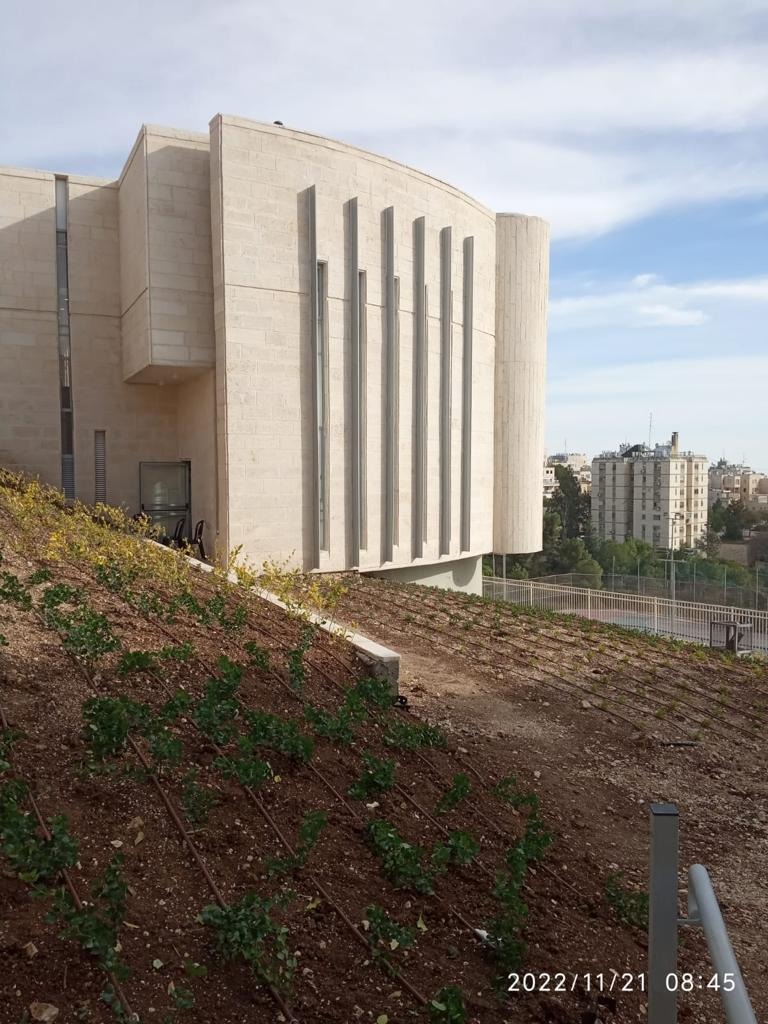 המבנה שנבנה עבור הקהילה האתיופית