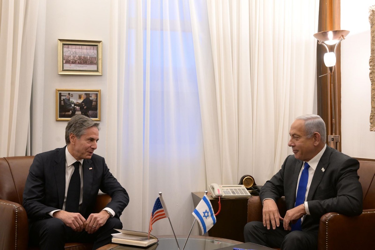 בלינקן ונתניהו