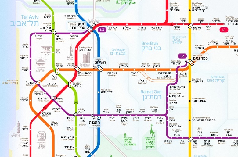קווי המטרו המתוכננים