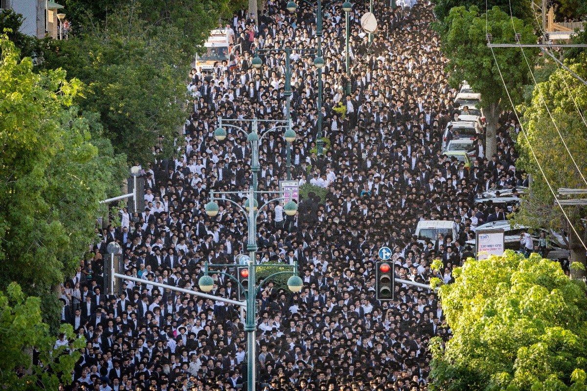 הלוויית הרב אדלשטיין זצ"ל