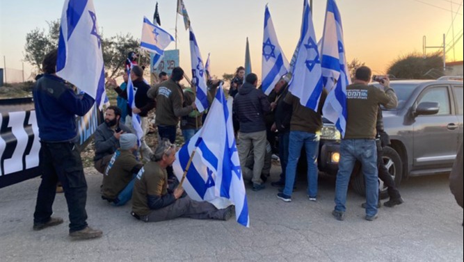 ההפגנה הבוקר, שמונה מפגינים נעצרו