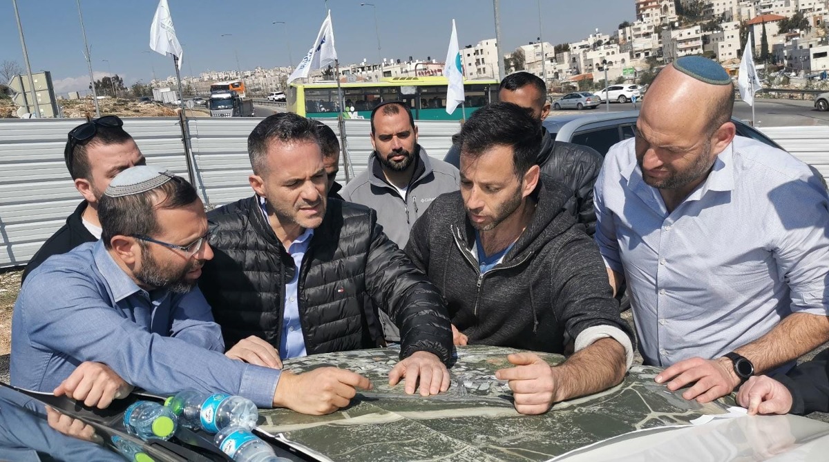 התחילו העבודות על כביש חיזמא