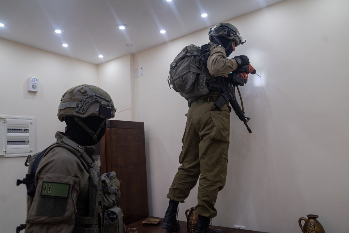 צה"ל ממפה את בית המחבל