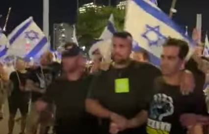 אביב גפן נעצר בהפגנה
