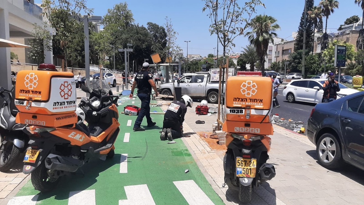 זירת הפיגוע