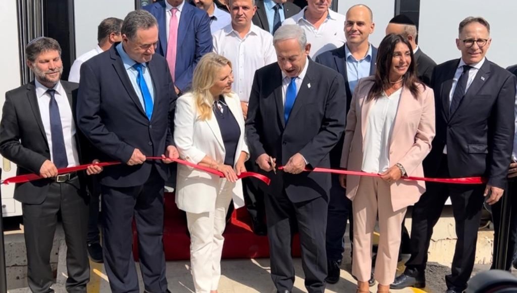 נתניהו חונך את הרכבת