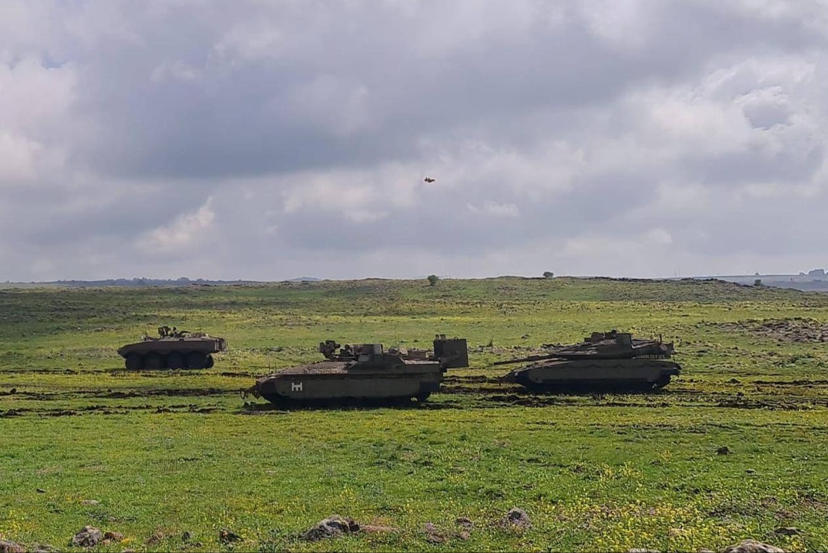 טנק המרכבה ונגמ"שי הנמר והאיתן