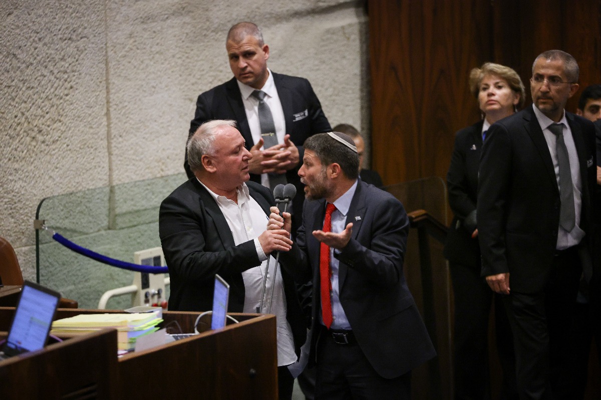 העימות של סמוטריץ