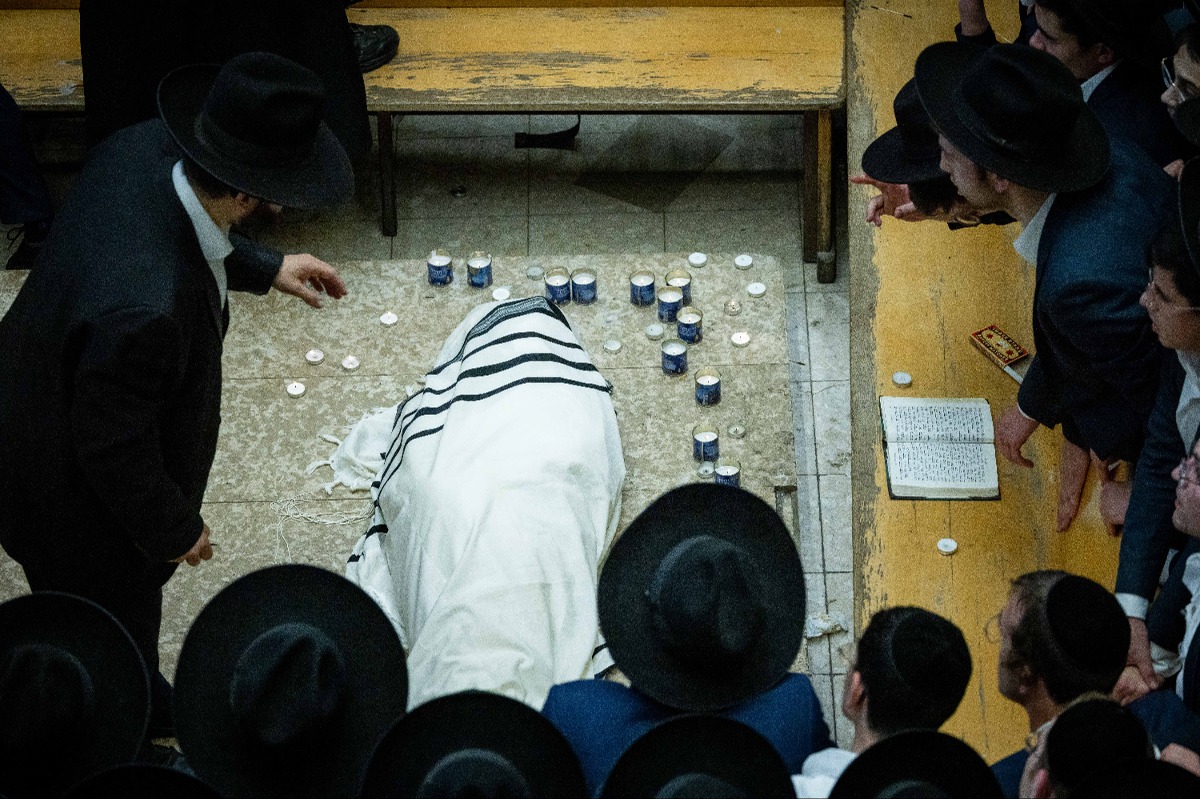 הלוויית הרב אדלשטיין זצ"ל