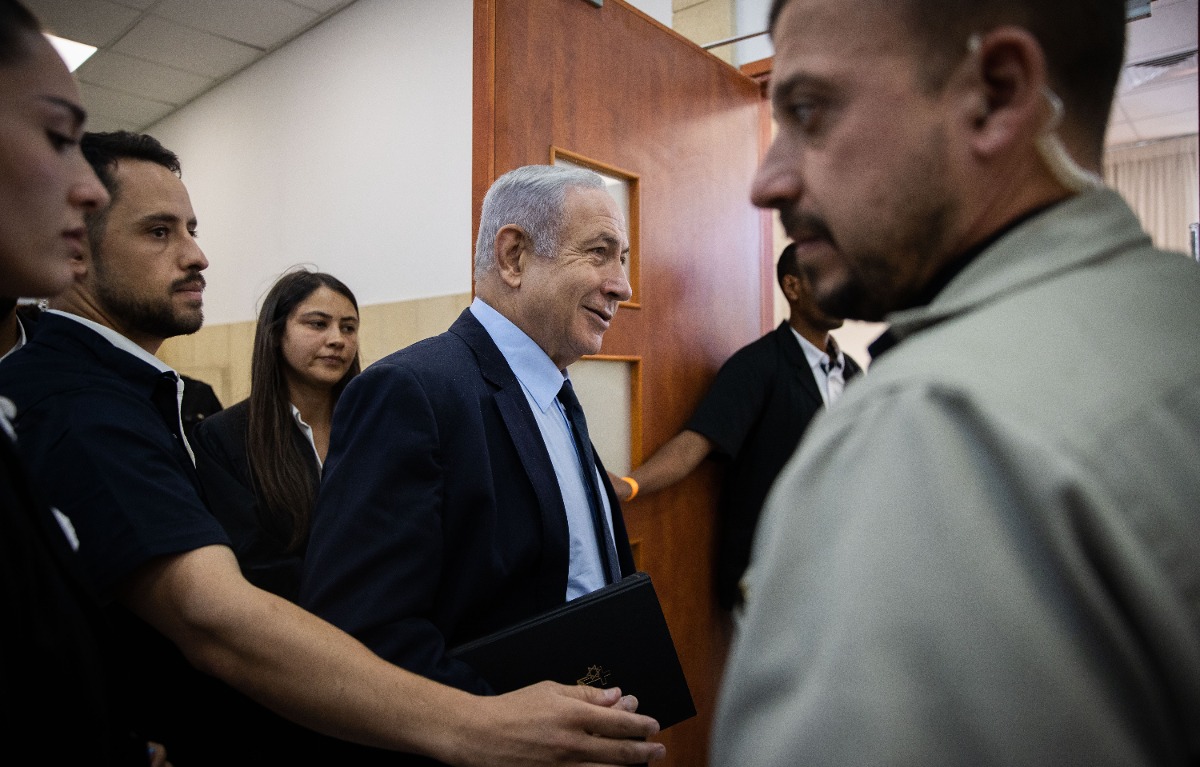 נתניהו בבית המשפט