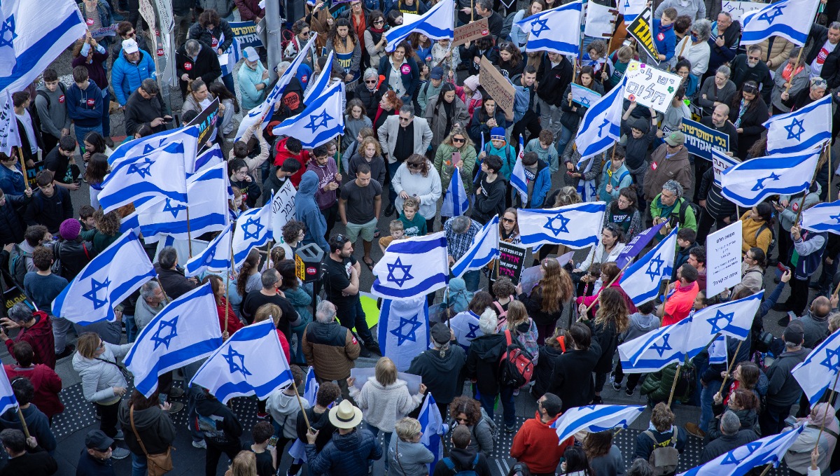 ההפגנה בירושלים, נגד הרפורמה