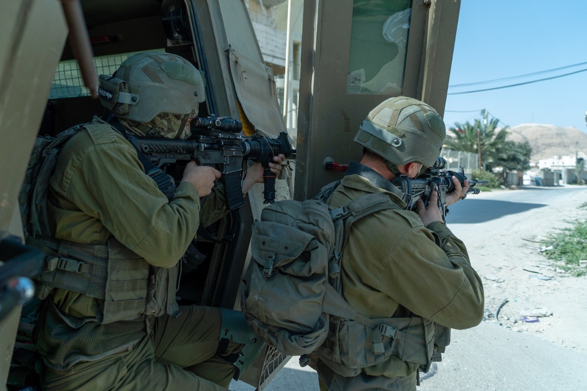 פעילות צה"ל היום, סמוך ליריחו