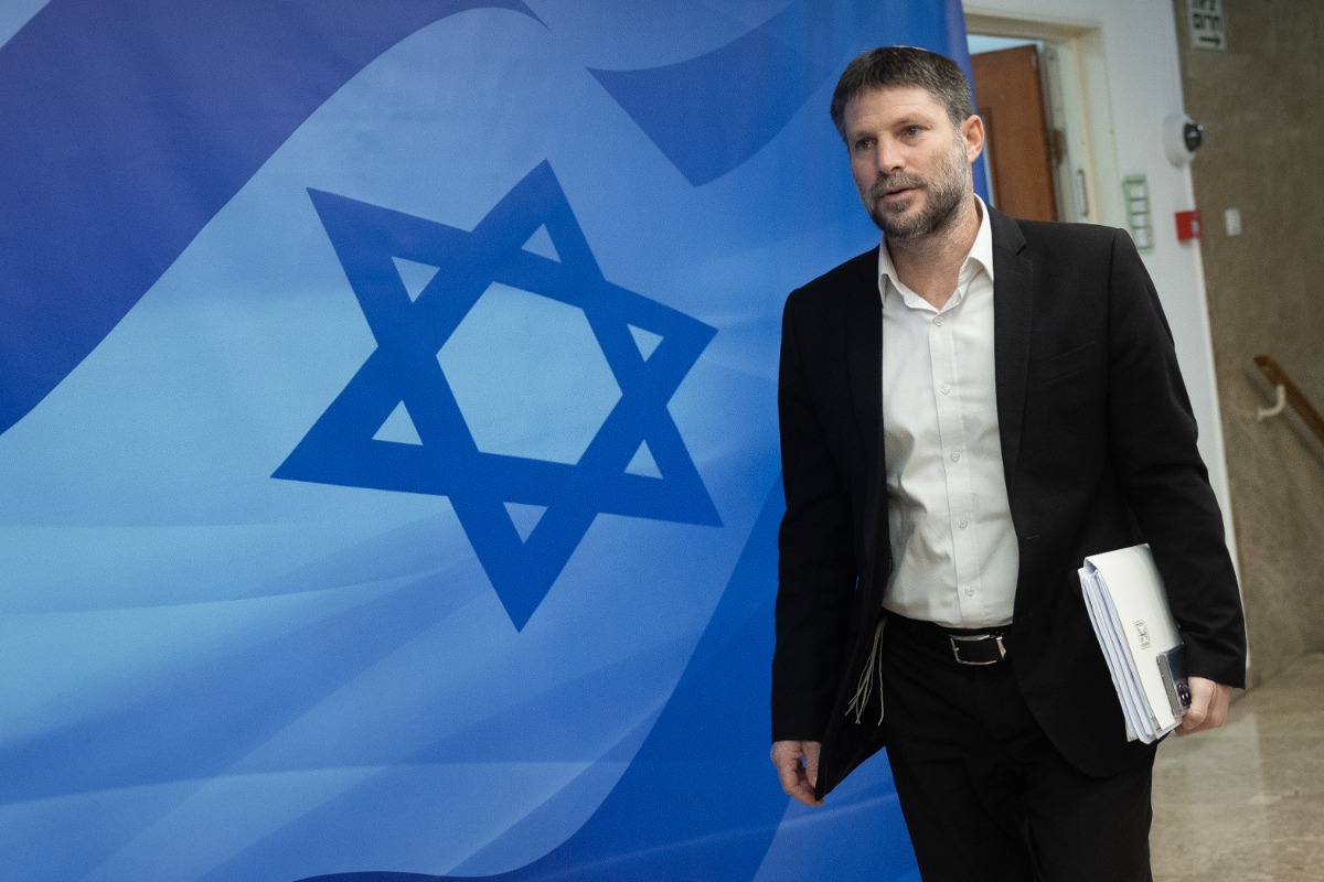 שר האוצר סמוטריץ