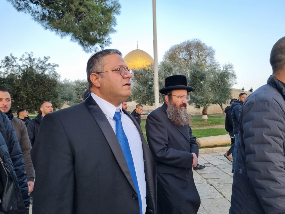 בן גביר על הר הבית